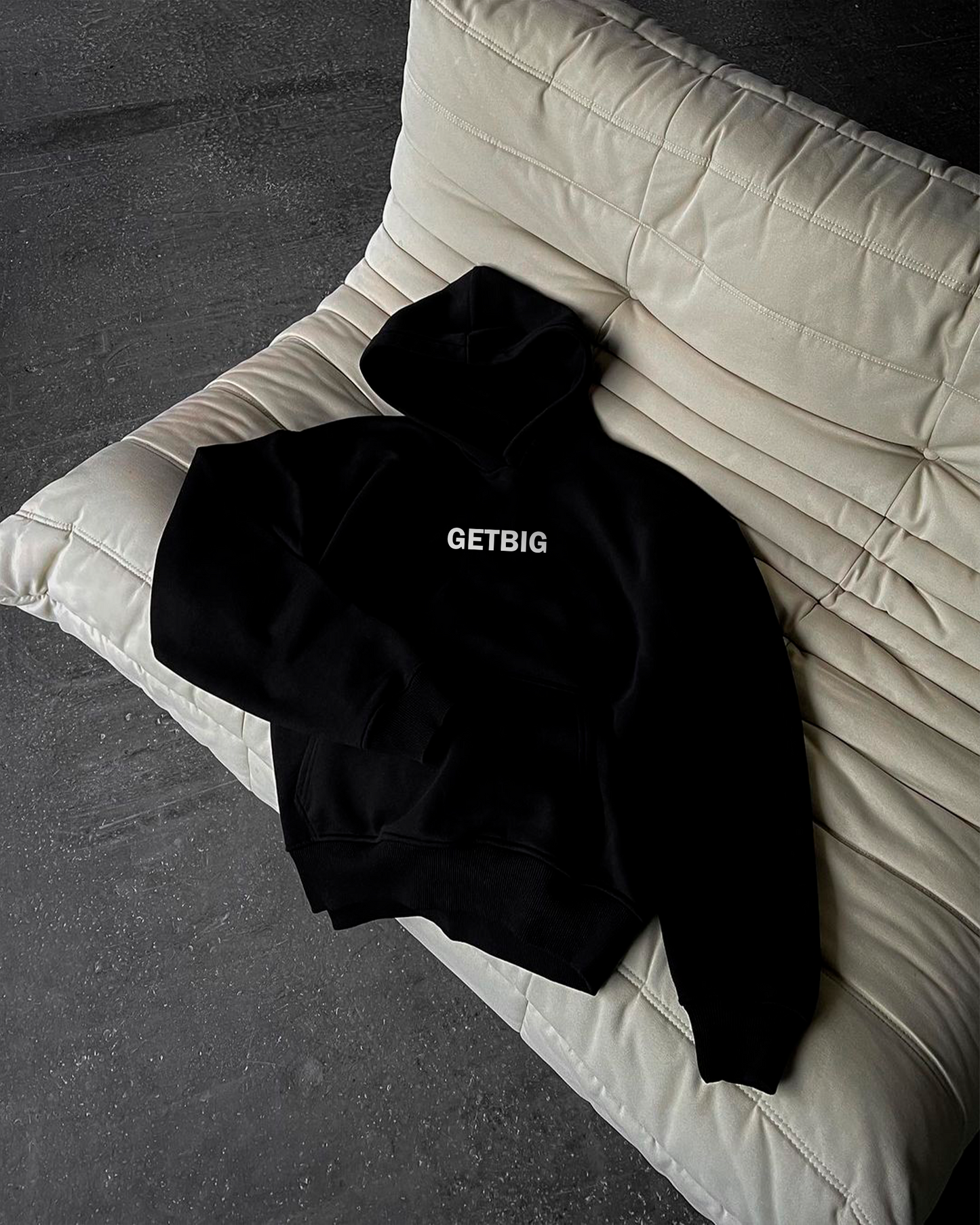 ORIGINS HOODIE - DEEP BLACK